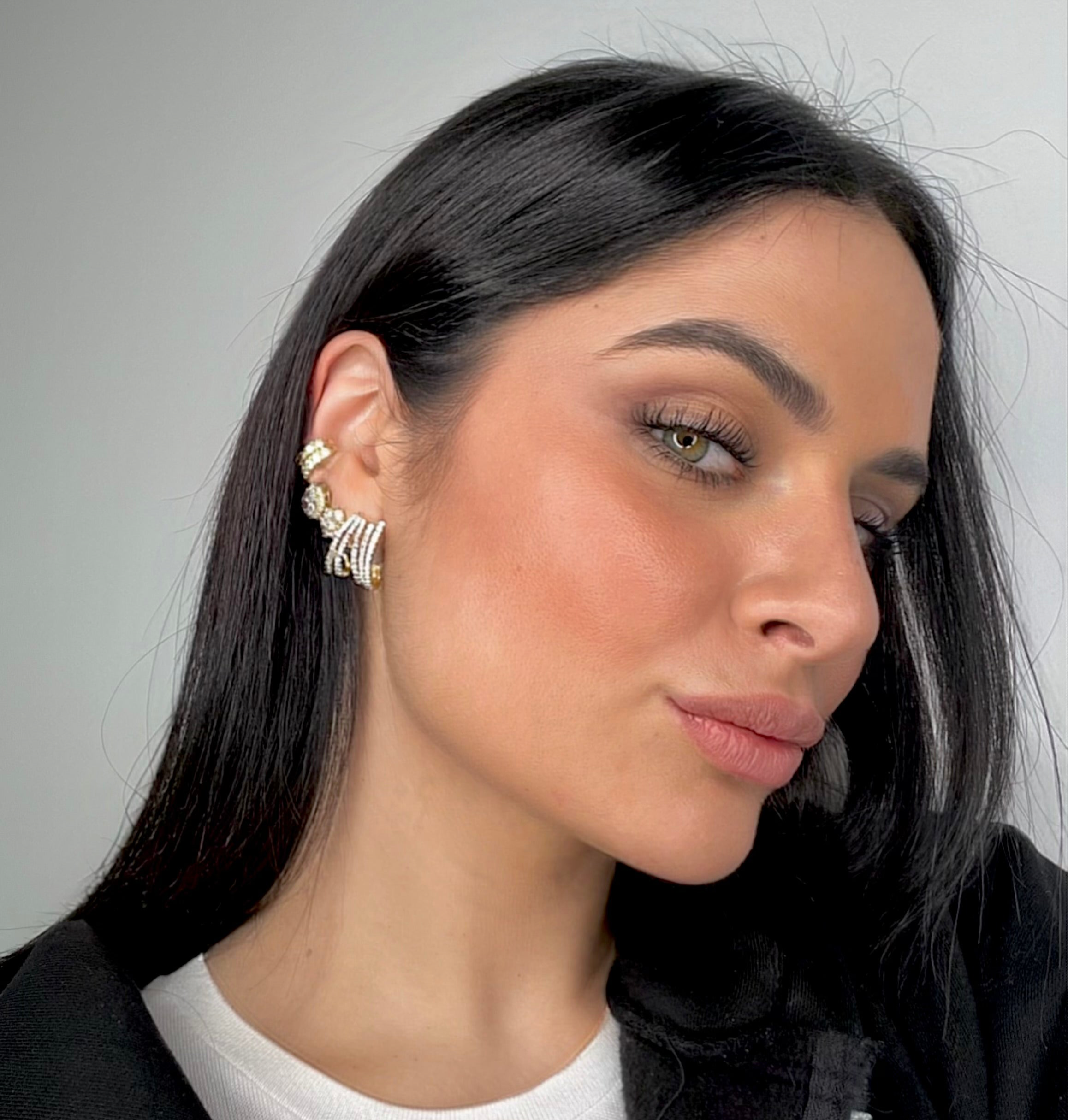 Orecchini Gold Waves